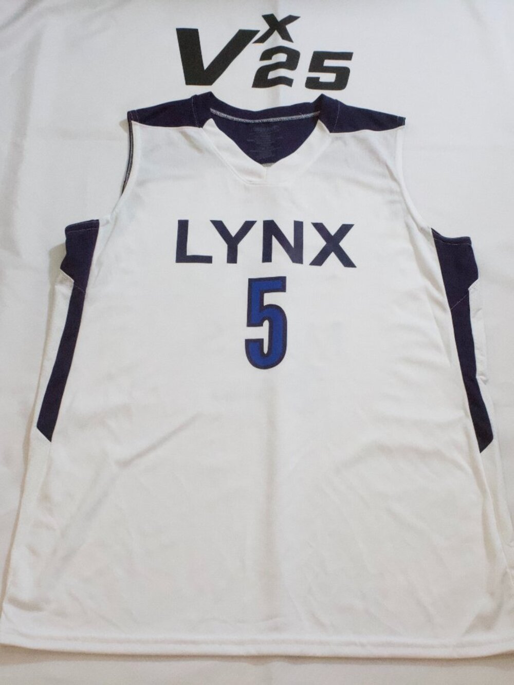 NEW Women's Olivia Miles Lynx White Jersey Size Large